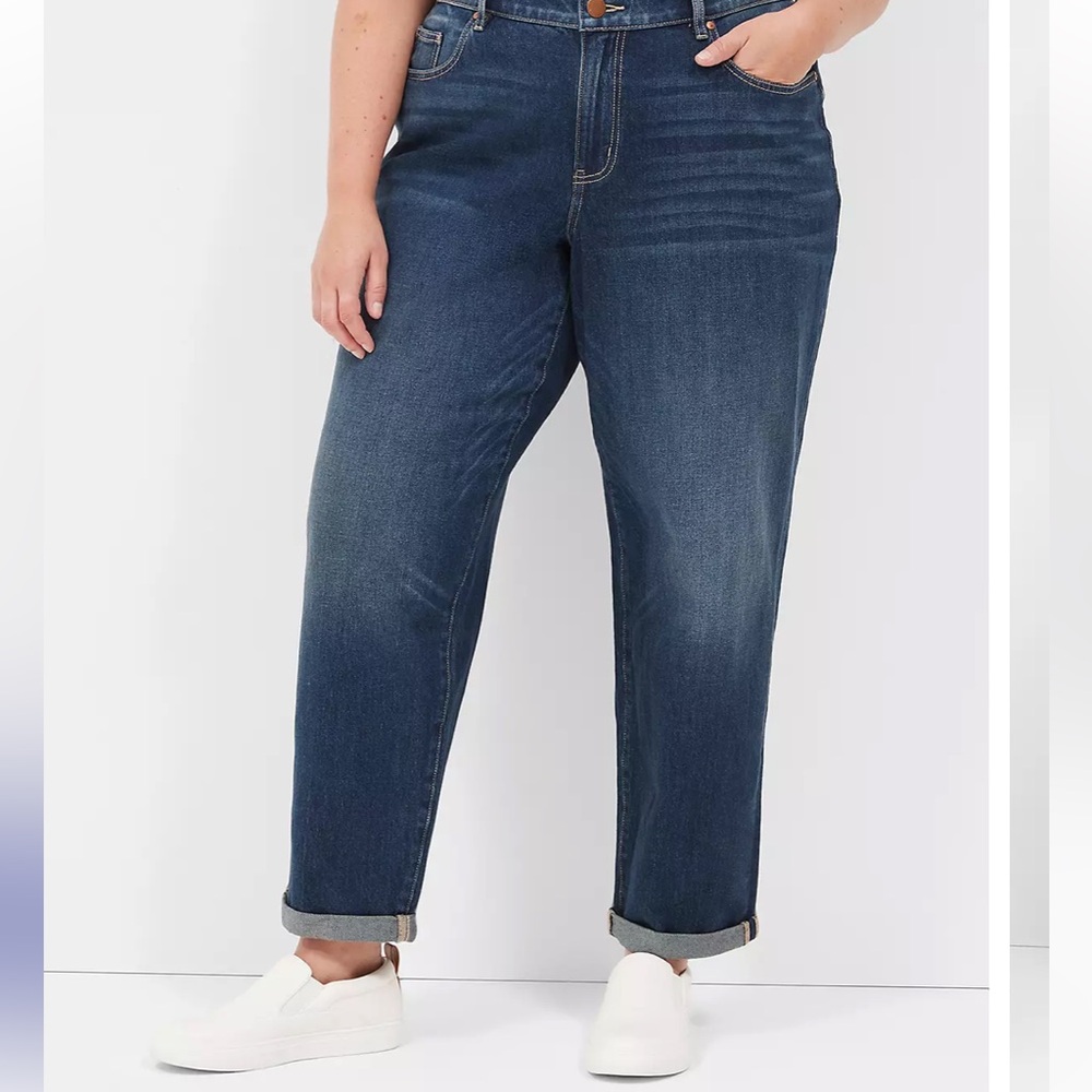 Lane Bryant Boyfriend Jean Size 12